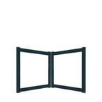 Aluminium maatwerk poort | Dubbele poort | max. 400 x 100 .., 1 tot 2 meter, Nieuw, IJzer, Minder dan 3 meter