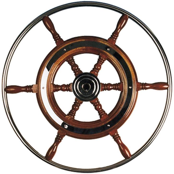 Allpa Stuurwiel Klassiek Type 3 Mahonie 42 - 49 - 60 - 70 -, Watersport en Boten, Bootonderdelen, Nieuw, Ophalen of Verzenden