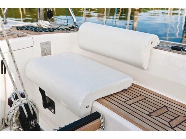 Bedflex zitkussen - wit - 57 x 38 cm, Watersport en Boten, Accessoires en Onderhoud, Ophalen of Verzenden