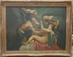 Italiaanse school (XX) - Scena allegorica - cm 90x130