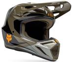 FOX V3 Fade MIPS Zwart Bruin Crosshelm, Motoren, XS, Nieuw met kaartje, Overige merken, Heren