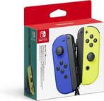 Nintendo Switch Joy-Con set van 2 blauw/neon geel, Verzenden, Nieuw