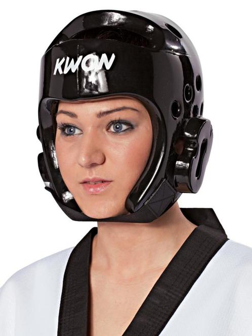 KWON Hoofdbeschermer Zwart (BESCHERMERS), Sport en Fitness, Vechtsporten en Zelfverdediging, Nieuw, Ophalen of Verzenden