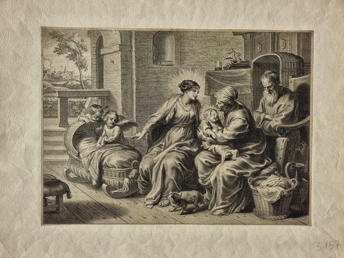 Pieter de Jode II (1606 – 1674) - Abraham van Diepenbeeck, Antiek en Kunst, Antiek | Overige Antiek