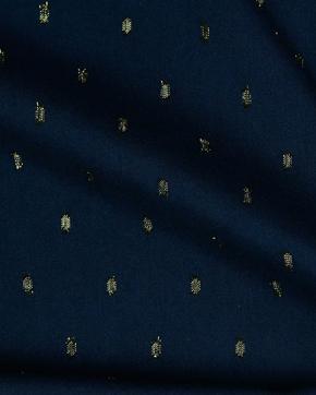 Viscose Lurex Navy, Hobby en Vrije tijd, Stoffen en Lappen, Blauw, Nieuw
