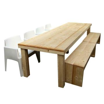 Tuintafel (kant en klaar of bouwpakket) beschikbaar voor biedingen