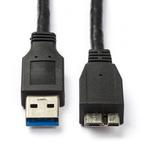 USB A naar Micro USB kabel | 1.8 meter | USB 3.0, Nieuw, Verzenden