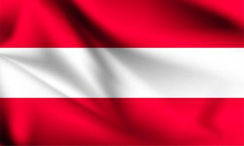 Vlag Oostenrijk 150cm, Hobby en Vrije tijd, Feestartikelen, Nieuw, Verzenden