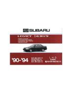 1990 - 1994 SUBARU LEGACY ONDERDELENHANDBOEK, Auto diversen, Handleidingen en Instructieboekjes