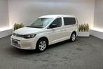 Volkswagen Caddy 2.0 TDI 75pk. Glas panelen, Stof, Gebruikt, Euro 6, Volkswagen
