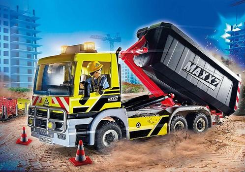 Playmobil City Action 70444 Vrachtwagen met wissellaadbak, Kinderen en Baby's, Speelgoed | Playmobil, Nieuw, Ophalen of Verzenden