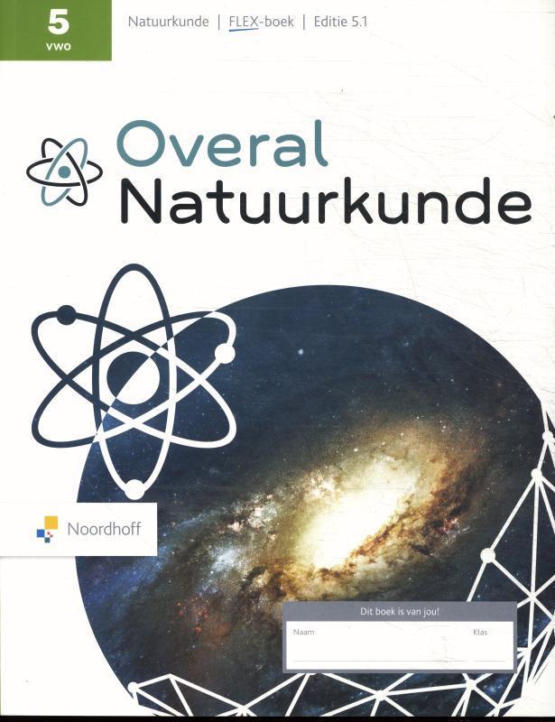 Overal Natuurkunde 5 vwo Flex boek 9789001033453, Boeken, Studieboeken en Cursussen, Zo goed als nieuw, Verzenden