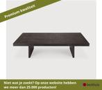 Ethnicraft Grooves salontafel - Zwart, Ophalen of Verzenden, Nieuw, Overige materialen