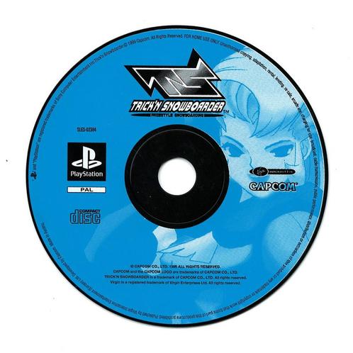 Trickn Snowboarder (losse disc) (PlayStation 1), Spelcomputers en Games, Games | Sony PlayStation 1, Gebruikt, Verzenden
