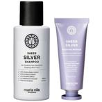 Maria Nila Sheer Silver Booster Travel Set - 100+50ml, Ophalen of Verzenden, Nieuw, Overige typen