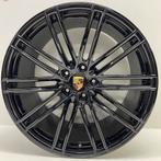 Porsche Cayenne E3 22inch Turbo IV uni zwart met banden, Ophalen, Gebruikt, Banden en Velgen, Overige maten