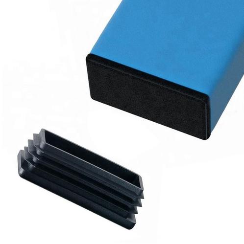 Plastic stoelpootdop (intern, rechthoek, 42-49-50, zwart) [, Huis en Inrichting, Woonaccessoires | Overige, Nieuw, Ophalen of Verzenden