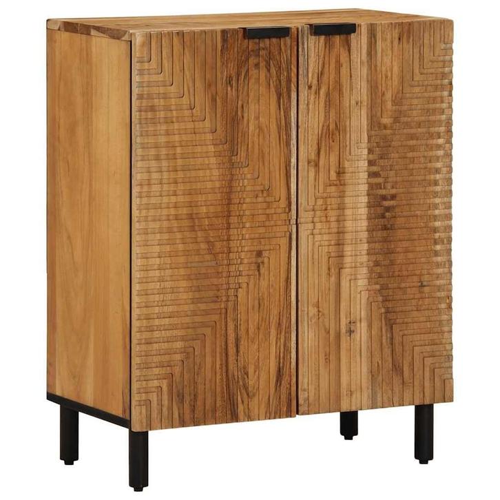 Massief Acacia Dressoir | Tweedekansje | Uniek & Duurzaam, Huis en Inrichting, Kasten | Dressoirs, 50 tot 100 cm, 25 tot 50 cm