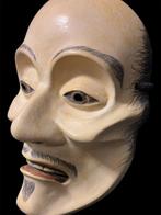 Noh masker - Hout - Late Edo periode - Noh masker slanke