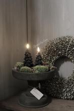 Kerstboom LED kaars black 17 cm, Ophalen of Verzenden, Nieuw