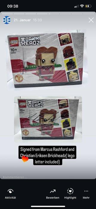 Lego Set - 40541 - BrickHeadz - Manchester United Go Brick, Kinderen en Baby's, Speelgoed | Duplo en Lego