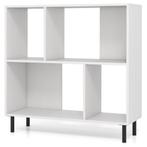 2dekans | Coast 4-Cube Boekenkast 90 x 30 x 90 cm Wit –, Huis en Inrichting, Woonaccessoires | Overige, Ophalen of Verzenden, Zo goed als nieuw