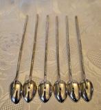 Theelepel (6) - .835 zilver - Grote zilveren theelepels, Antiek en Kunst, Antiek | Goud en Zilver