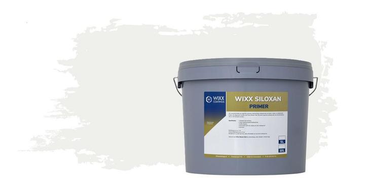 Wixx Siloxan Buitenprimer RAL 9016 | Verkeerswit 10L, Doe-het-zelf en Verbouw, Verf, Beits en Lak, Verf, Wit, Nieuw, 5 tot 10 liter
