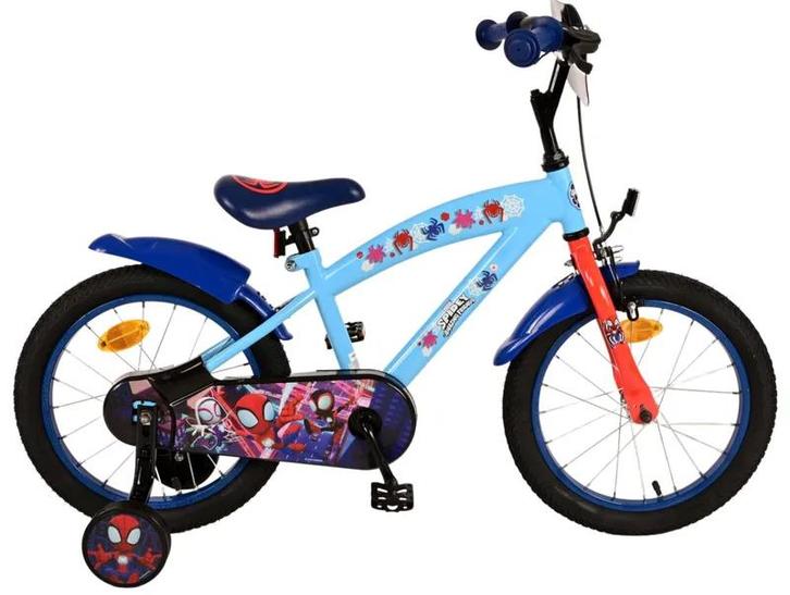 Spidey Kinderfiets - Jongens - 16 inch - Blauw (TV en Film), Fietsen en Brommers, Fietsen | Kinderfietsjes, Nieuw, Ophalen of Verzenden
