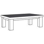 Salontafel T13-T Udenhout - salontafel, Huis en Inrichting, Tafels | Salontafels, Nieuw, Overige materialen