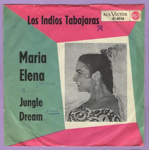 Los Indios Tabajaras – Maria Elena / Jungle Dream (7-V..., Cd's en Dvd's, Vinyl Singles, Verzenden