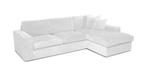 Hoekbank Leiden - hoekbanken - Wit, Nieuw, Overige materialen