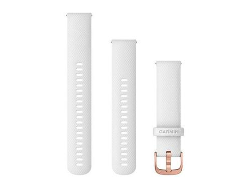 Garmin - Siliconen bandje - Forerunner/vivo - 20mm - Wit, Huis en Inrichting, Woonaccessoires | Overige, Nieuw, Verzenden