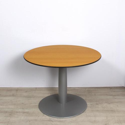 Ahrend vergadertafel, Ø100cm, beuken-aluminium, Zakelijke goederen, Kantoor en Winkelinrichting | Kantoormeubilair en Inrichting