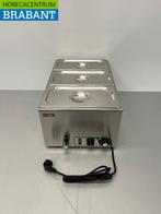 RVS Bain marie 3 x 1/3 GN 230V Horeca, Ophalen of Verzenden, Nieuw in verpakking