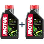 Motul Aanbieding: 2 X 5000 10W40 4T 1L, Verzenden