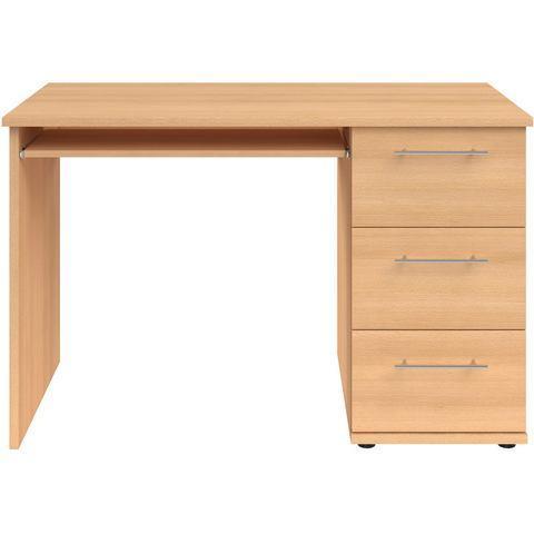 VOGL Möbelfabrik Bureau Tobi, optional mit Tastaturauszug,, Huis en Inrichting, Bureaus, Nieuw, Verzenden