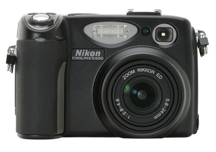Nikon Coolpix 5400 Digitale Compact Camera - Zwart, Audio, Tv en Foto, Fotocamera's Digitaal, Zo goed als nieuw, Verzenden