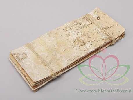 Berkenschors 48*15 cm. White / 5 stuks Berkenschors 48, Hobby en Vrije tijd, Knutselen, Nieuw, Ophalen of Verzenden