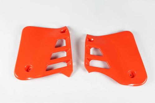 UFO radiator kappen Oranje CR 1990 Honda CR 125R 85-88, Motoren, Onderdelen | Merk-onafhankelijk, Ophalen of Verzenden