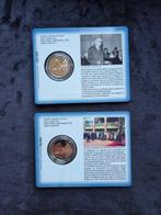 Luxemburg. 2 Euro 2025 Henri + Schuman (2 stuks) (Zonder