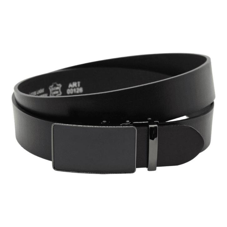 Riem Automatische Gesp Zwart & Cognac, Kleding | Heren, Riemen en Ceinturen, Verzenden