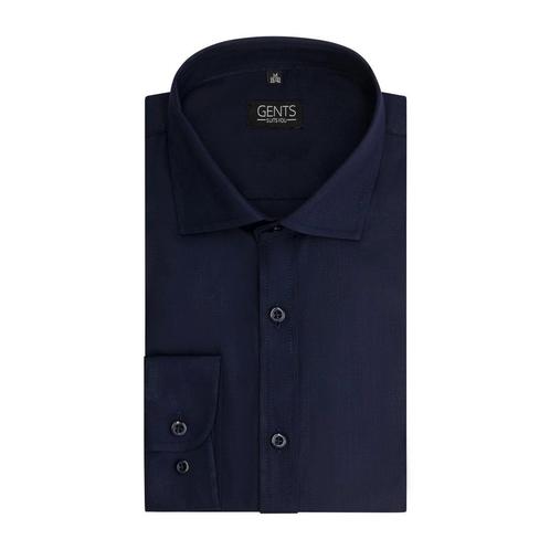 GENTS superslimfit stretch navy - M 39/40, Kleding | Heren, Overhemden, Verzenden