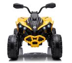 CAN-AM Maverick Geel, Quad, 12V10ah, 4WD, leder, RC. NIEUW!!, Ophalen of Verzenden, Nieuw