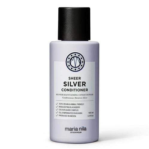Maria Nila Sheer Silver Conditioner 100ml, Sieraden, Tassen en Uiterlijk, Uiterlijk | Haarverzorging, Shampoo of Conditioner, Nieuw