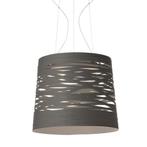 Foscarini Tress Hanglamp, grijs-beige (Hanglampen), Huis en Inrichting, Lampen | Hanglampen, Nieuw, Verzenden