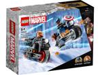 LEGO Marvel 76260 Black Widow & Captain America motoren, Nieuw, Verzenden