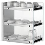 Kopjesverwarmer | RVS | 3 Niveaus | 30°C/60°C | 0.3kW (230V), Verzenden, Nieuw in verpakking