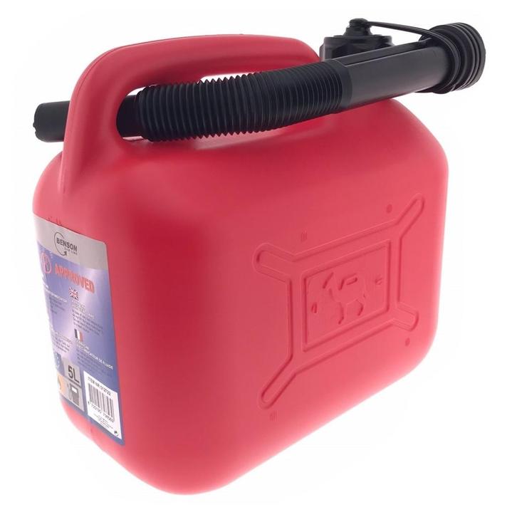 Benson Jerrycan met vloeistofindicator - 5 liter - anti-o..., Auto diversen, Autogereedschap, Nieuw, Ophalen of Verzenden