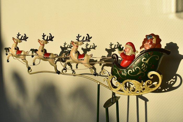 Kerstdecoratie Villeroy & Boch - Kerstman in slee met, Diversen, Kerst